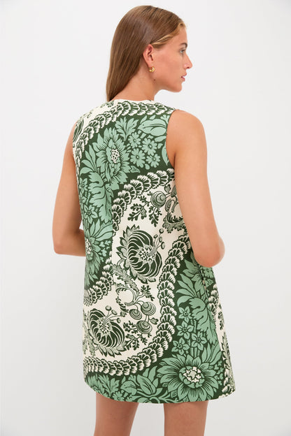 Emerald Mirasol Wave Marlowe Dress