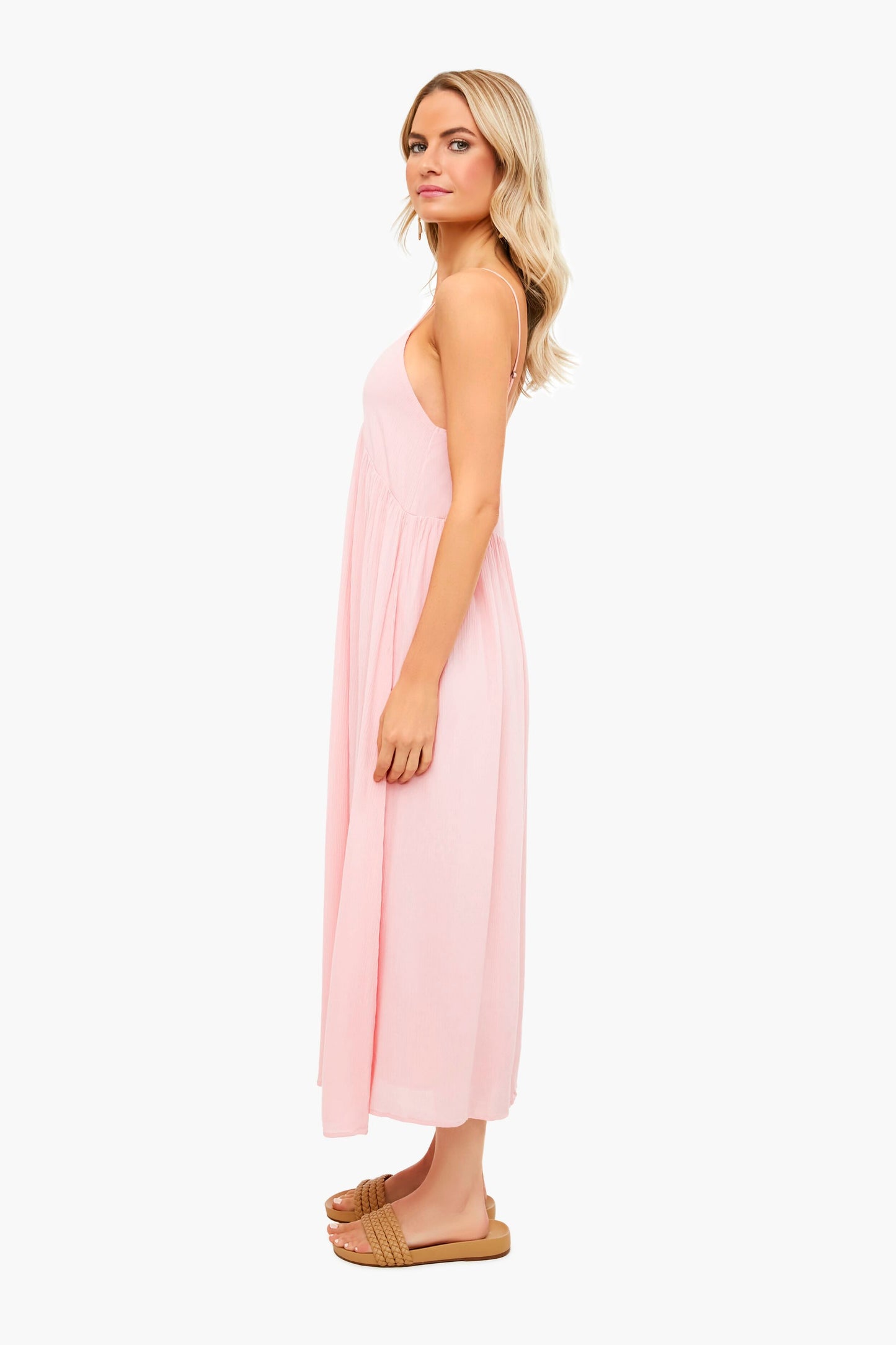 Guava Atlas Midi Dress