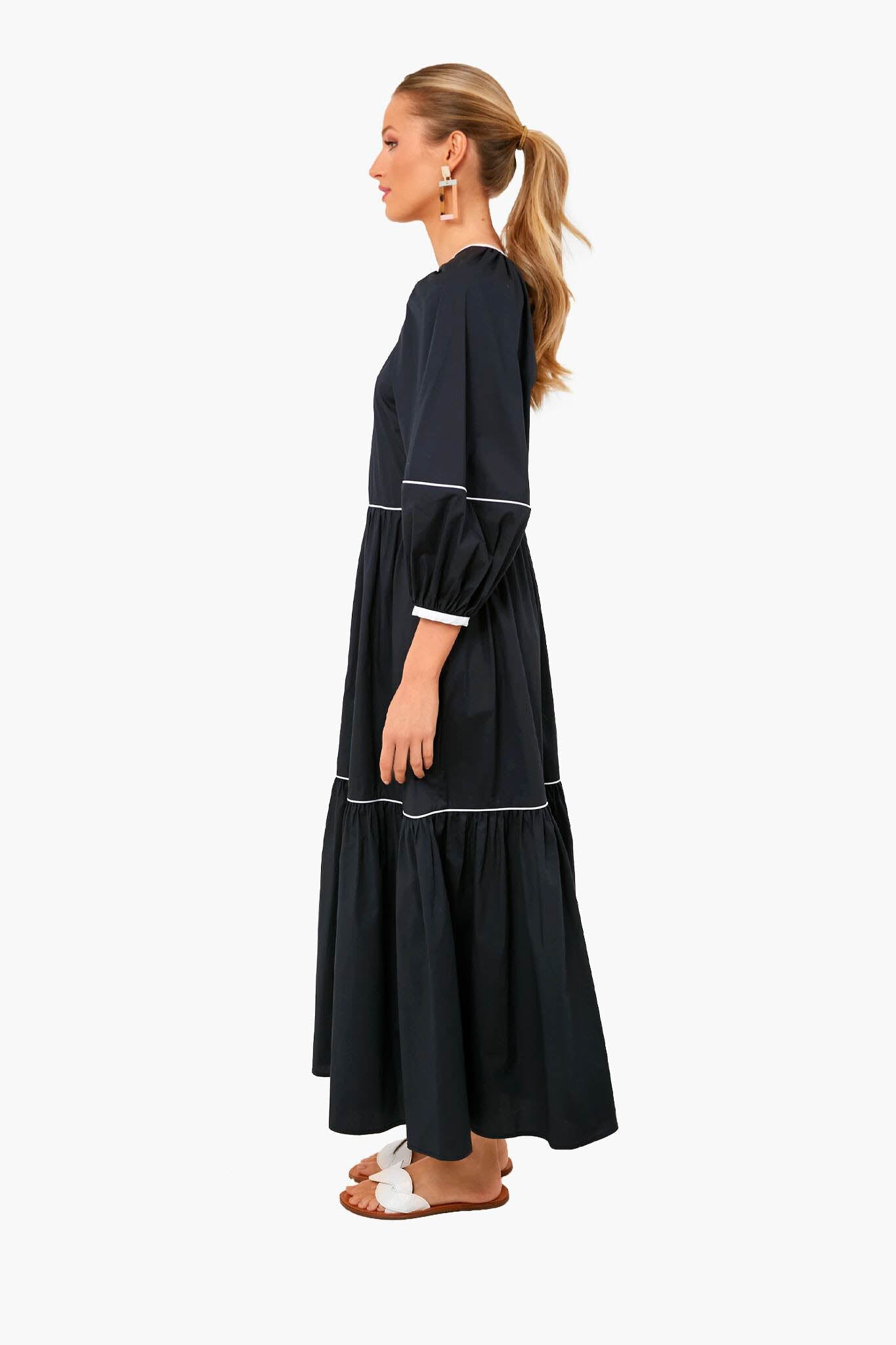 Black And White Demi Dress