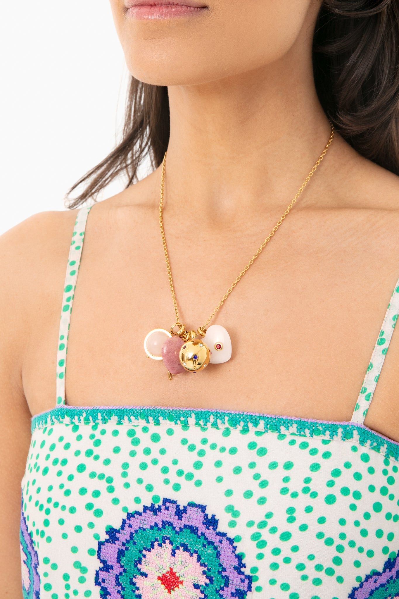 July Ruby Birthstone Charm