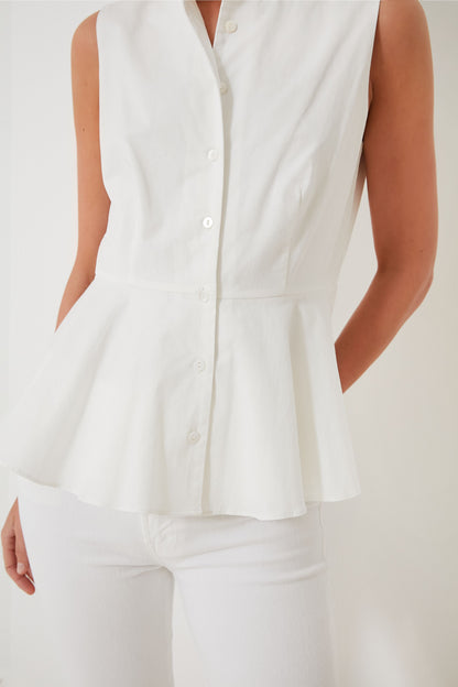 White Paulina Top