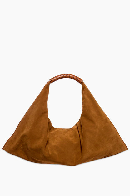 Tan Suede Jetson Bag