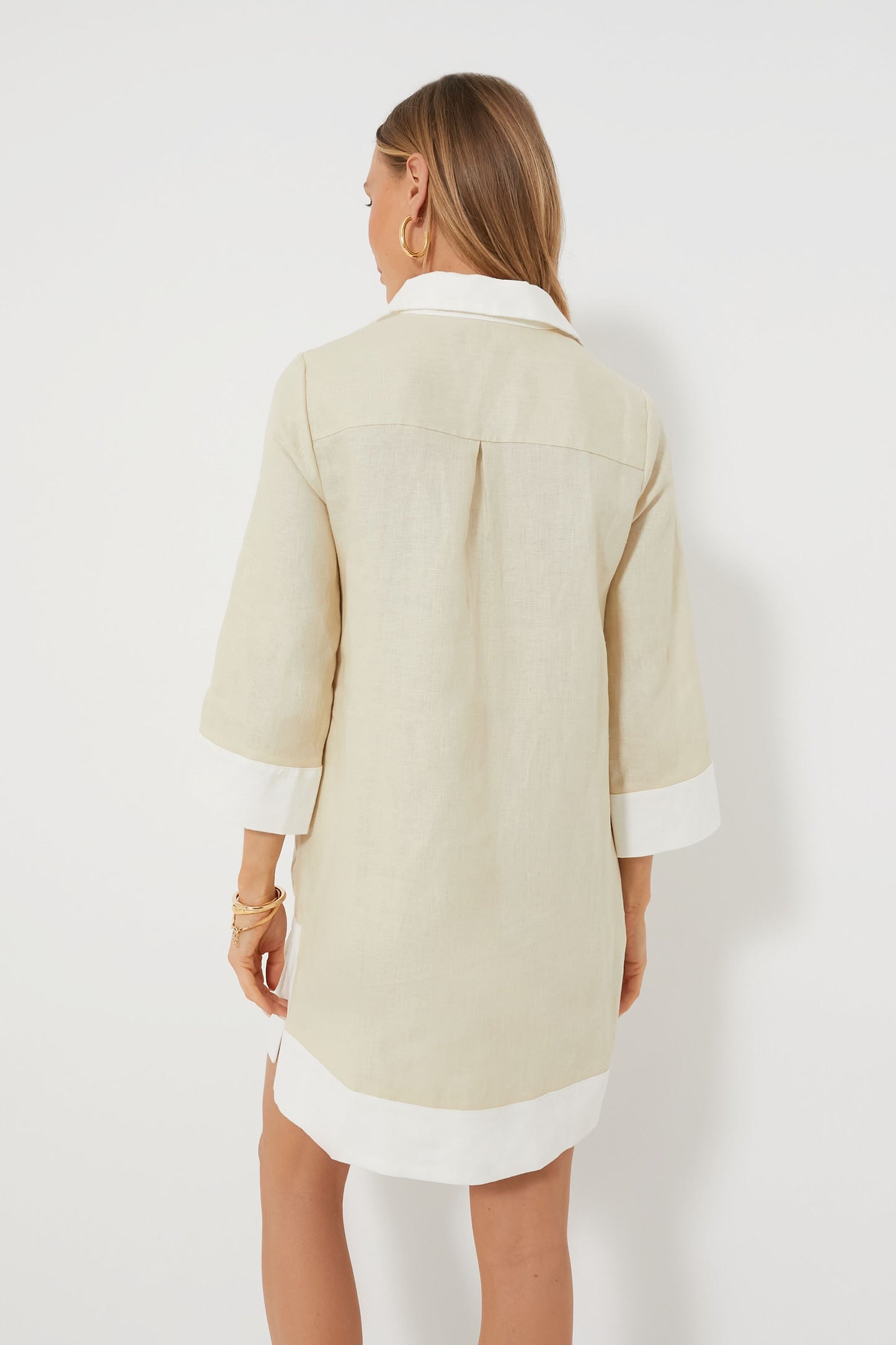 Champagne Collier Dress