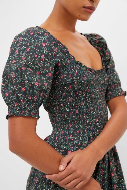 Forest Florentine Ditsy Louisa Nap Dress