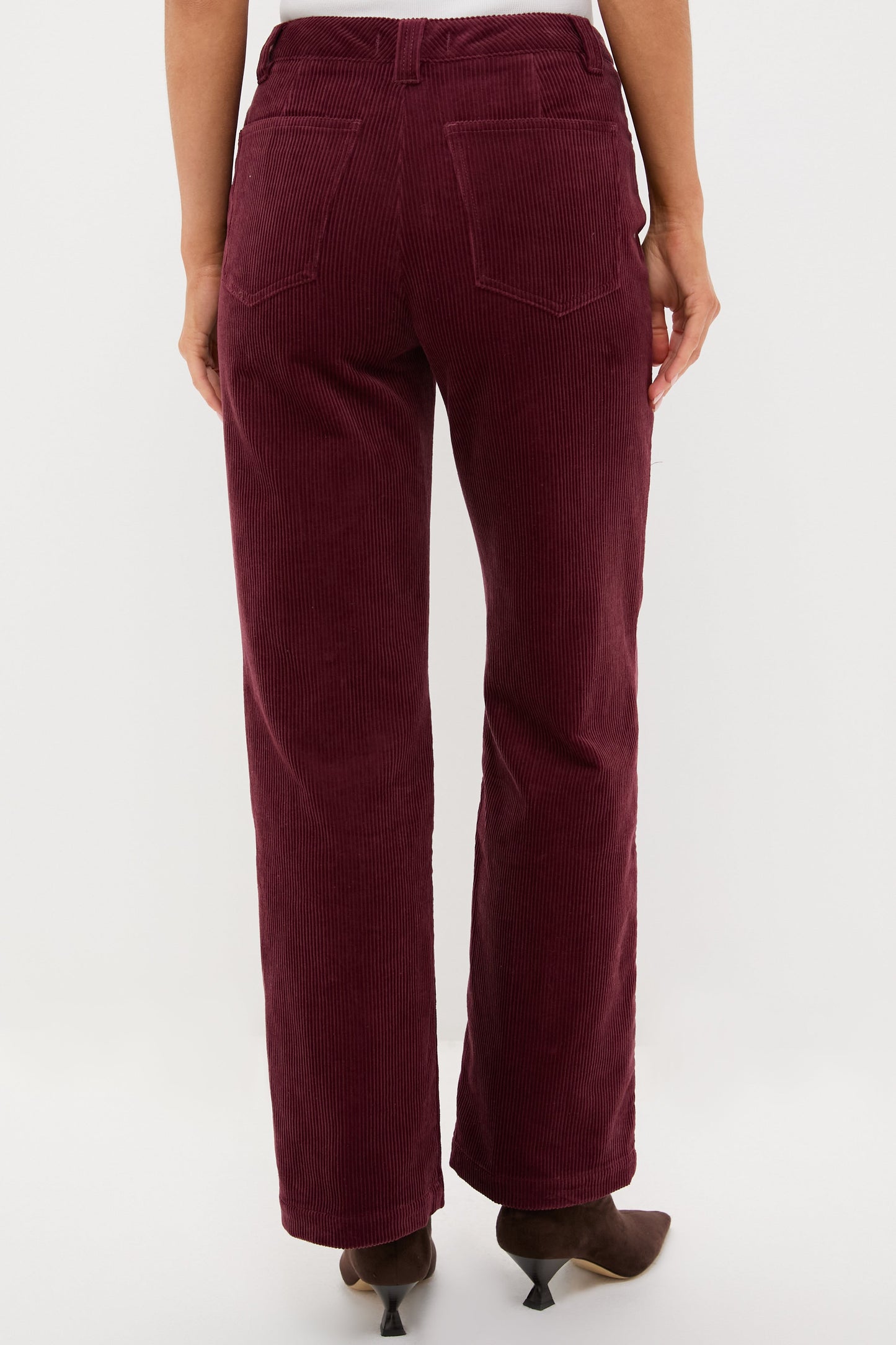 Burgundy Corduroy Camden Pant