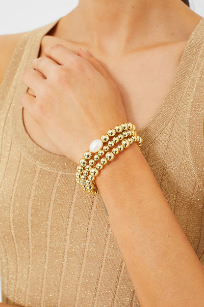 Gold Chloe Bracelet Set