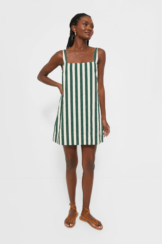 Jade Stripe Cassie Dress