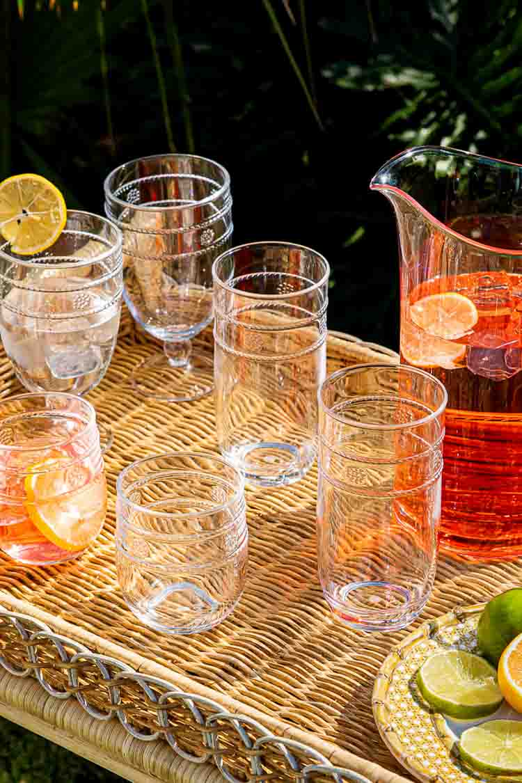 Isabella Acrylic Large Tumbler Set of 4