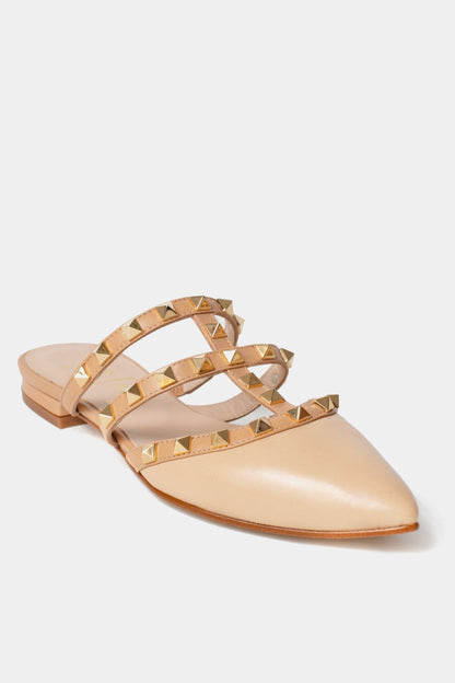 Beige Davina Slides