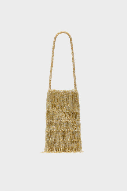 Gold Beaded Josephine Mini Bag