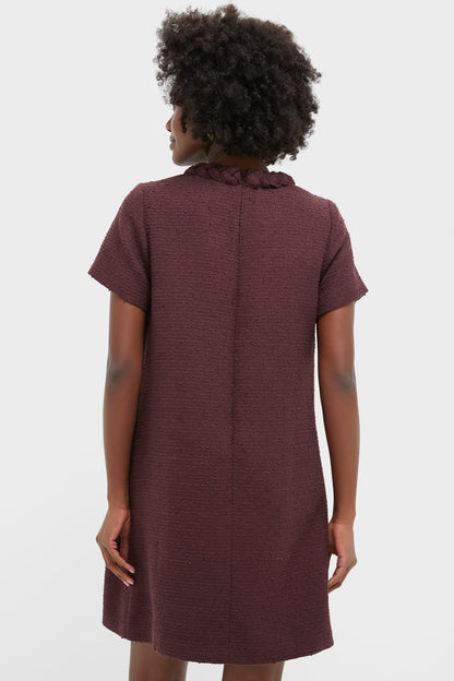 Winetasting Tweed Jackie Dress