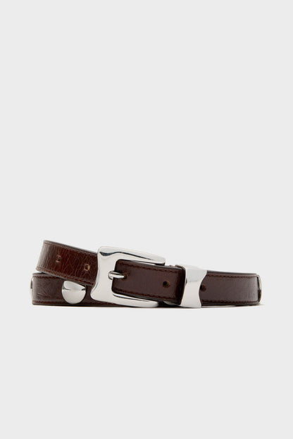 Sepia Aiden Studded Rugous Belt