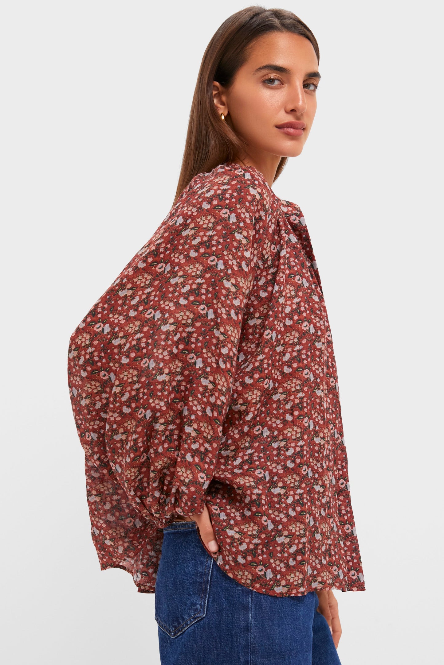 Vermillion Vine Sawyer Blouse