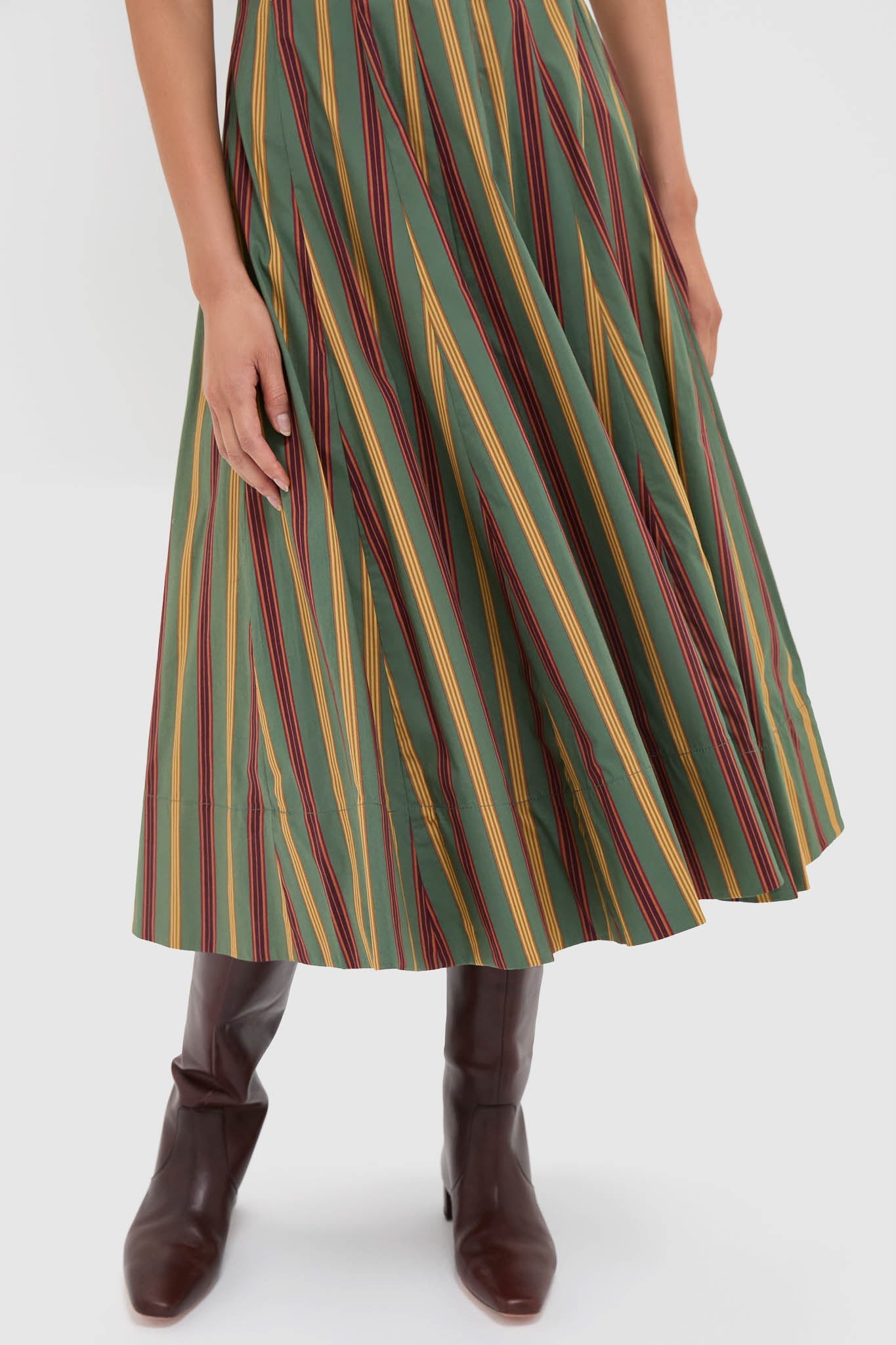 Trailblazer Stripe Short Sleeve Wells Dress