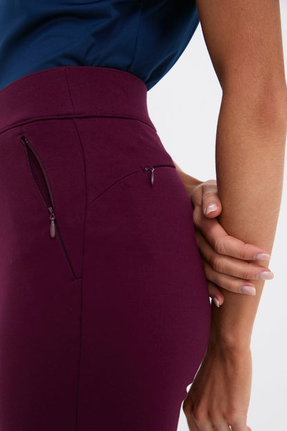 Winetasting 25 Inch Cropped Compression September Pant