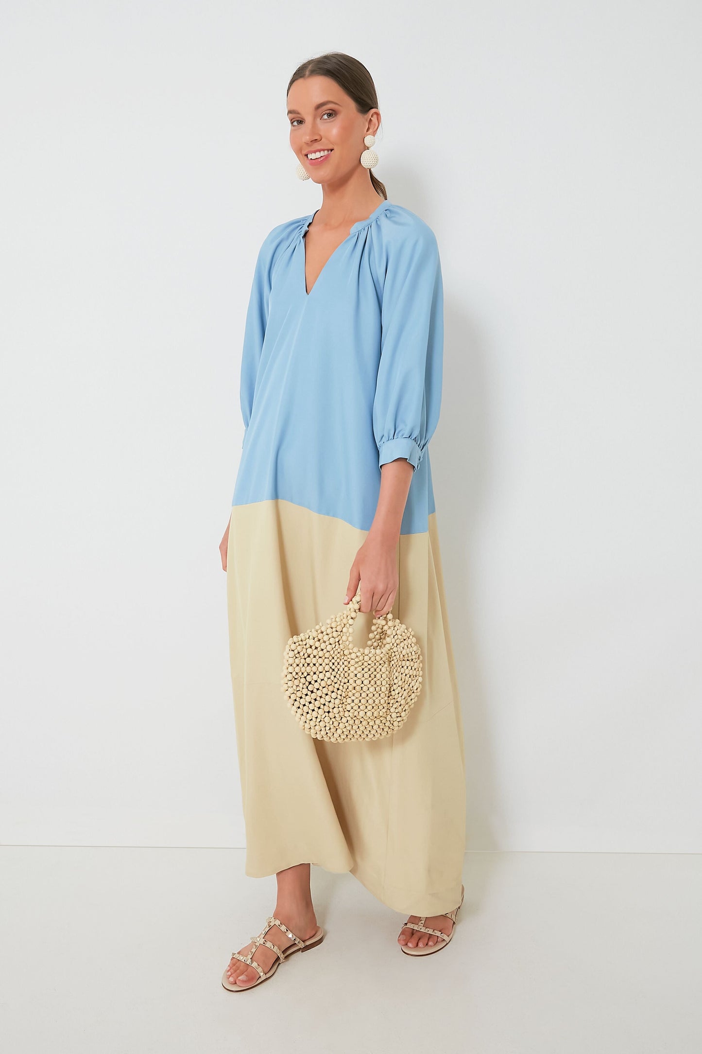 Sandstone and Sky Gemma Dress