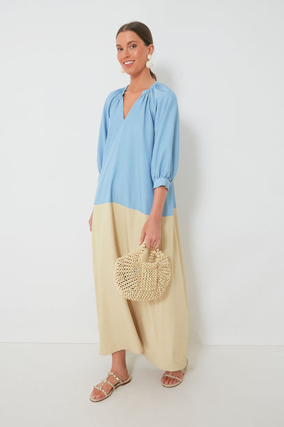 Sandstone and Sky Gemma Dress
