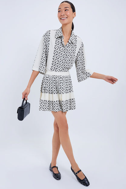 Black Classic Studded Leather Mary Janes