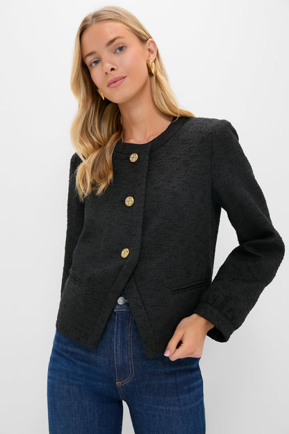 Black Tweed Sommers Jacket
