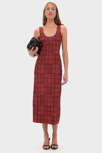 Terracotta Portia Dress