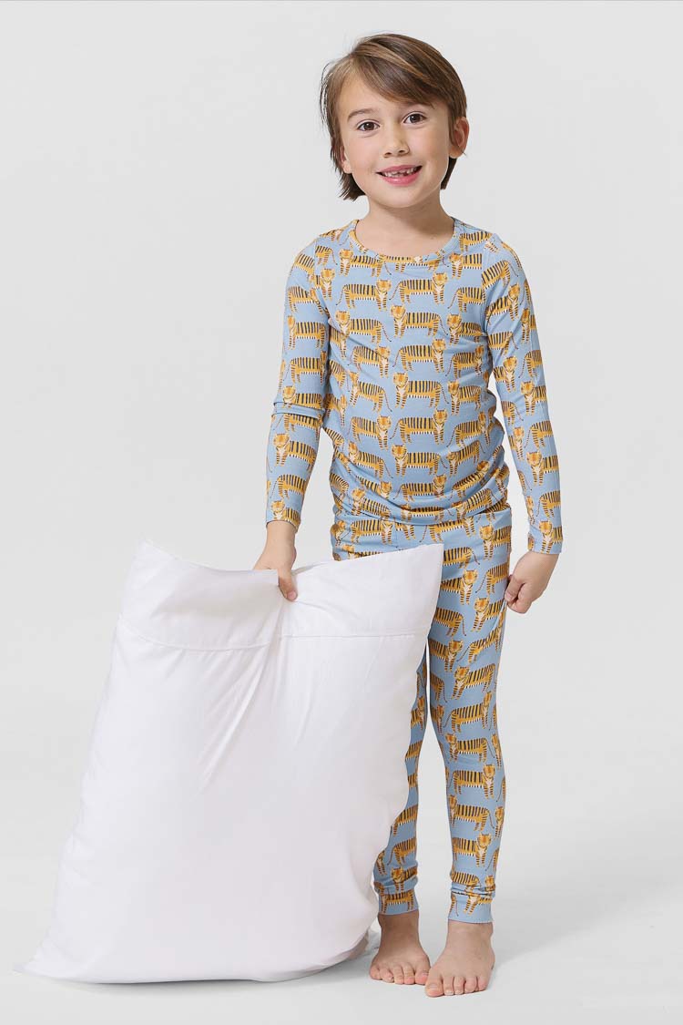 Tigers Kids Bamboo Pj Set