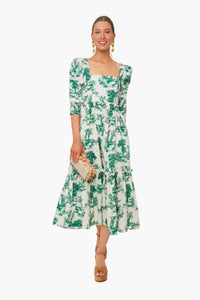 Forest Toile Green