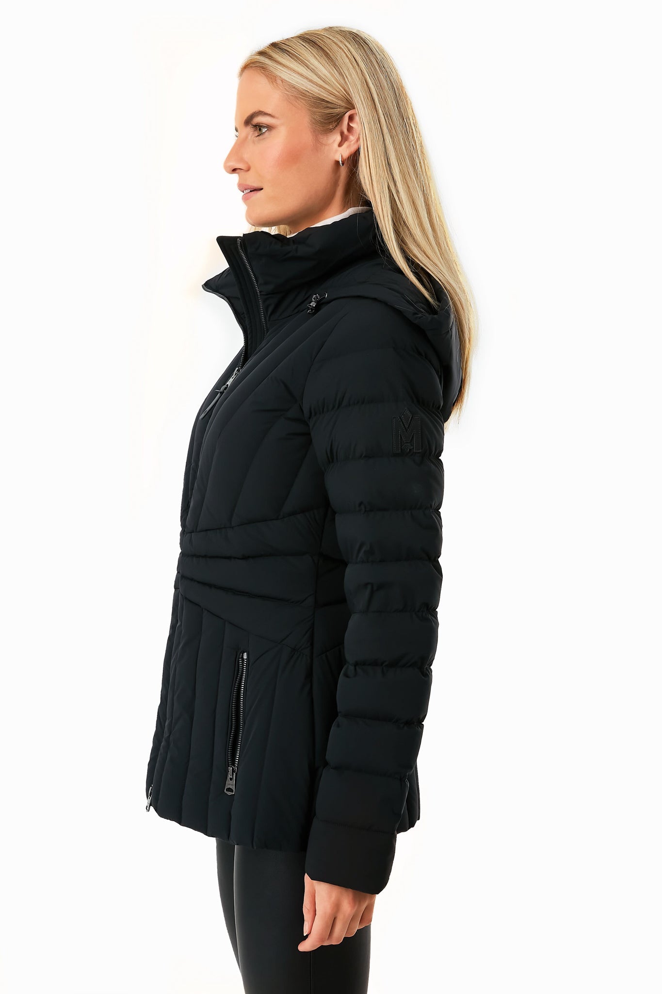 Black Alissa Down Jacket
