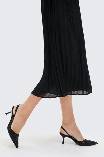 Black Lianna Maxi Dress