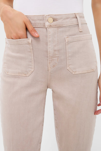 Biscuit Noya High Rise Patch Pocket Slim Flare