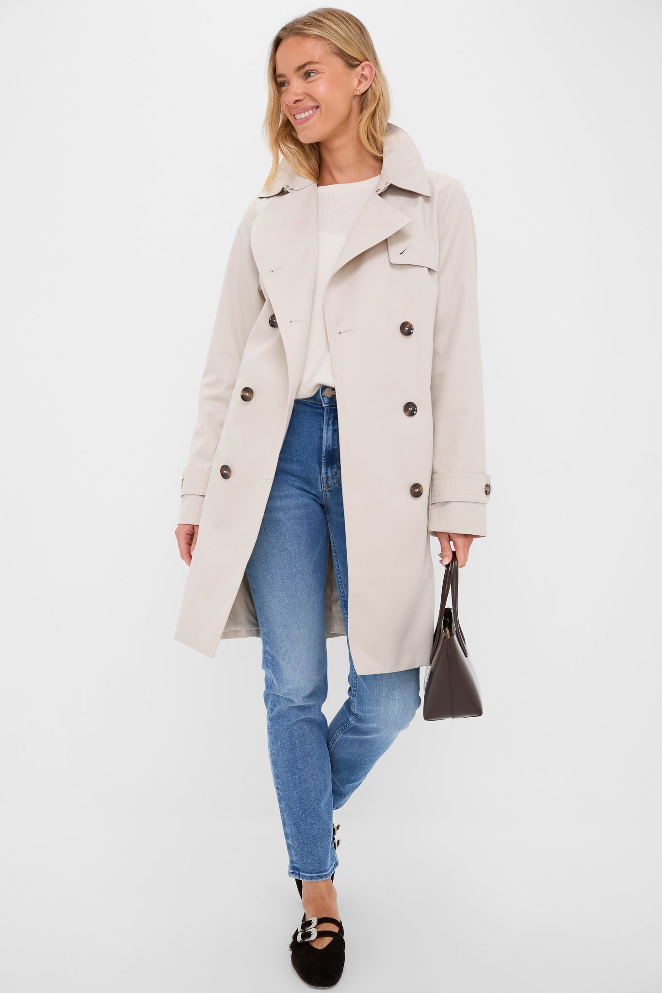 Mist Short Greta Showerproof Jacket