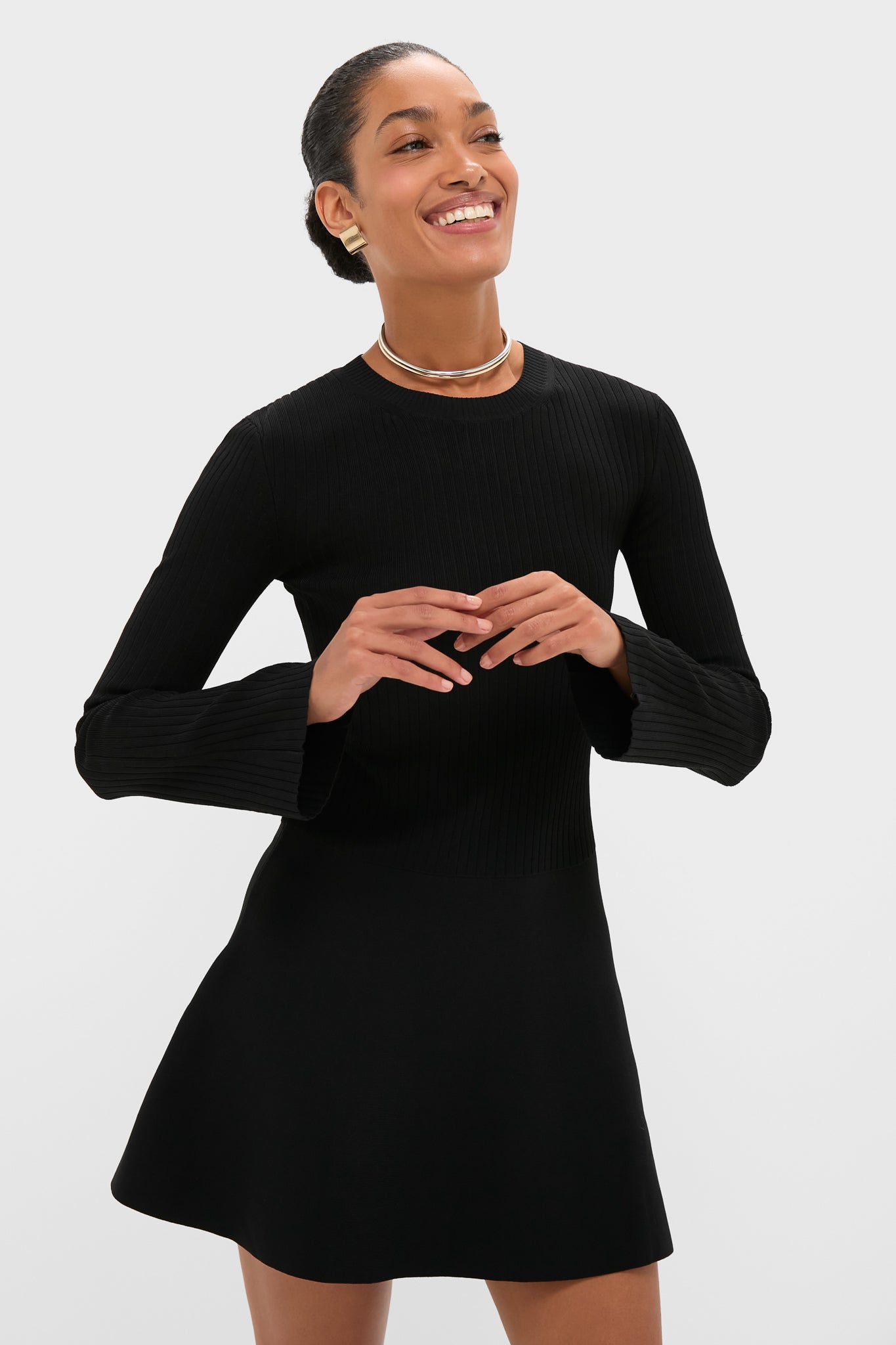 Black Asra Mini Dress