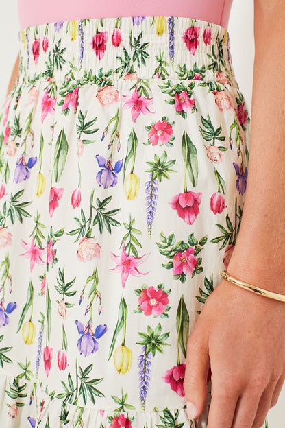Spring Blooms Evie Maxi Skirt