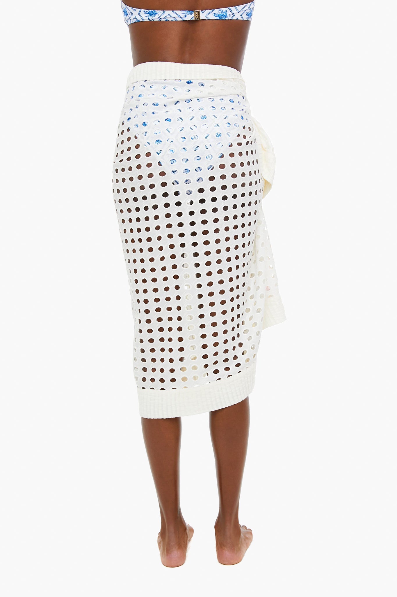 Marshmallow Eyelet Pareo