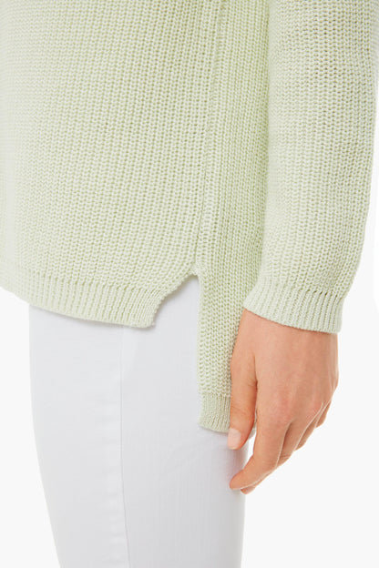 White Sage Emma Shaker Sweater