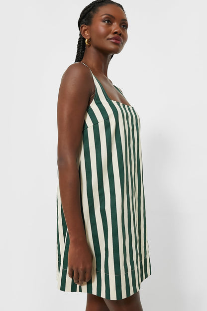 Jade Stripe Cassie Dress