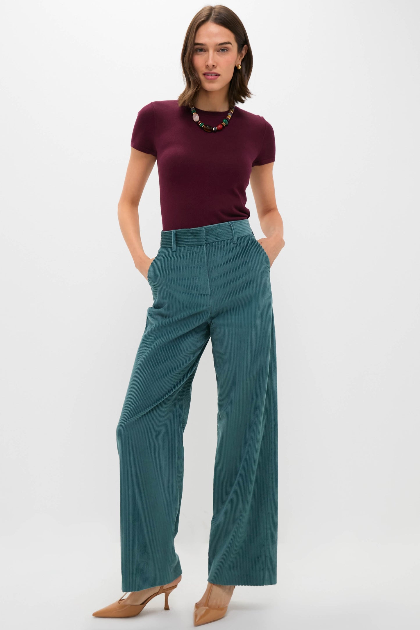 Oil Tania Long Trouser