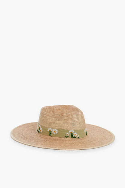 Exclusive Tan Daisies In The Shade Sun Hat