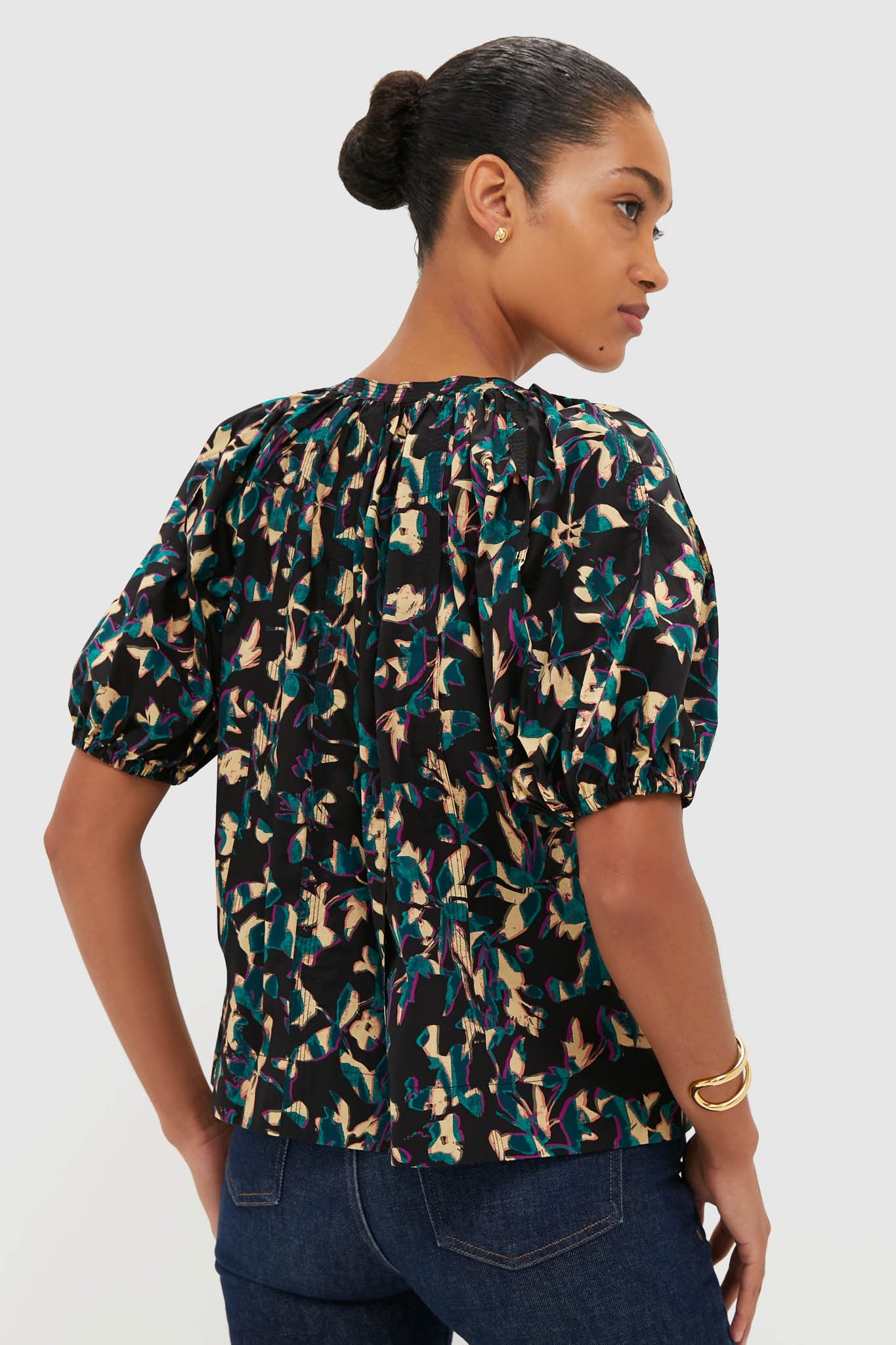 Kaleidoscope Loli Short Sleeve Blouse