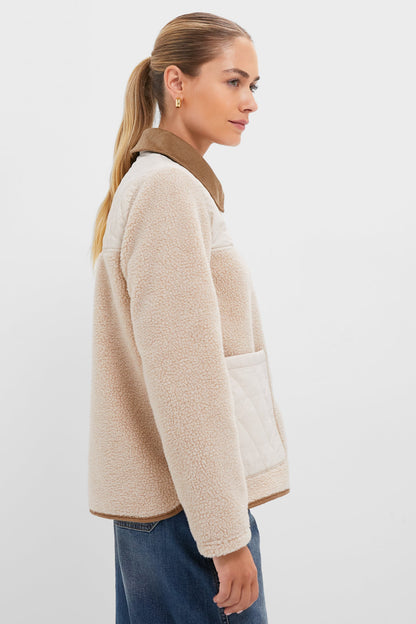 Natural Blanc Laurel Fleece Jacket