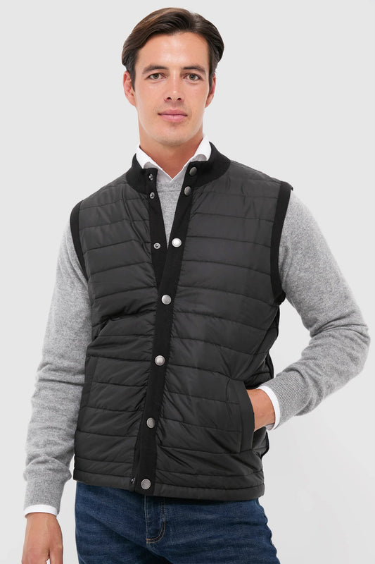 Black Essential Gilet
