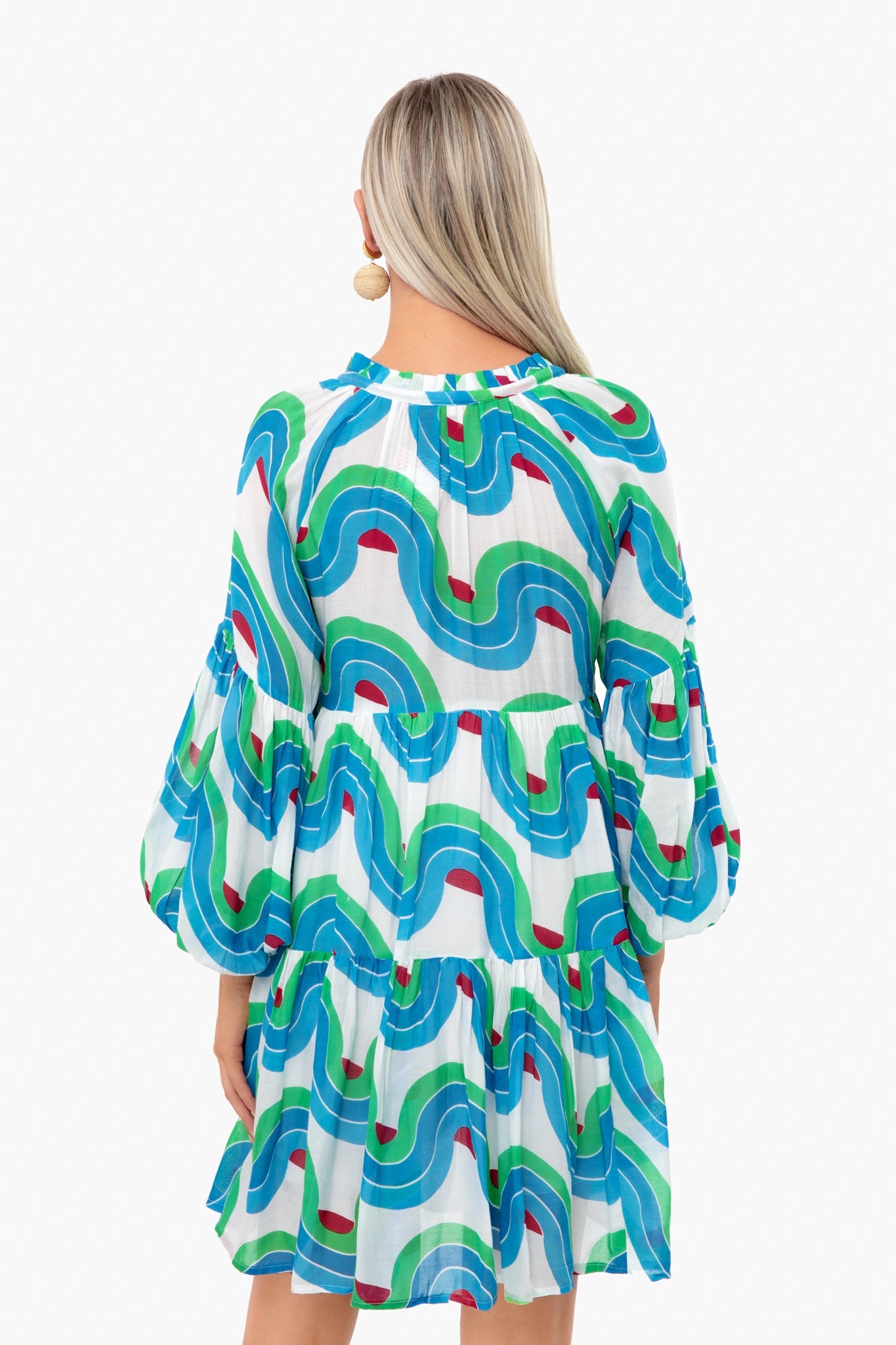 Nouveau Balloon Sleeve Dress