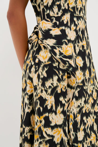 Tourmaline Nadya Short Sleeve Midi Dress