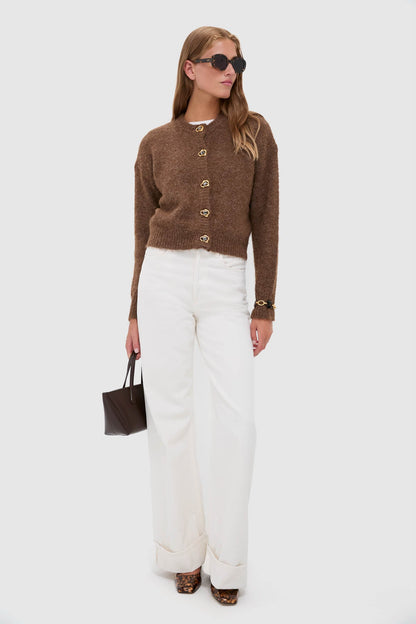 Tortoise and Gold Chain Bracelet