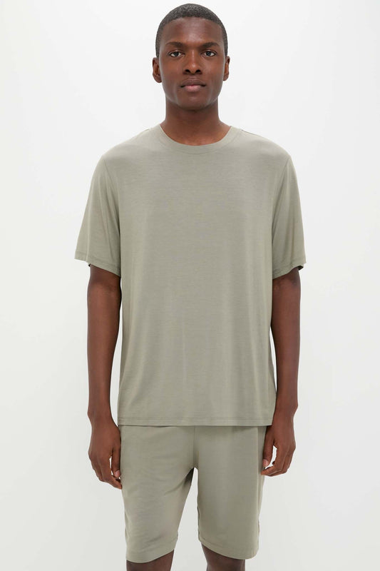 Smokey Olive Henry Short PJ Set