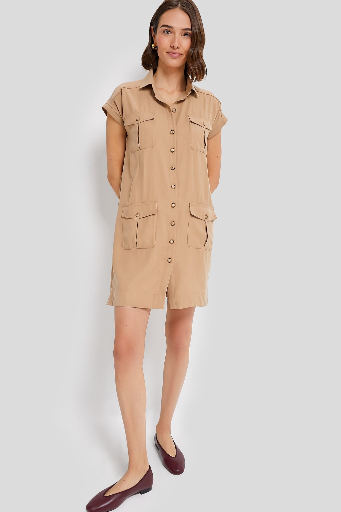 Khaki Hugo Dress