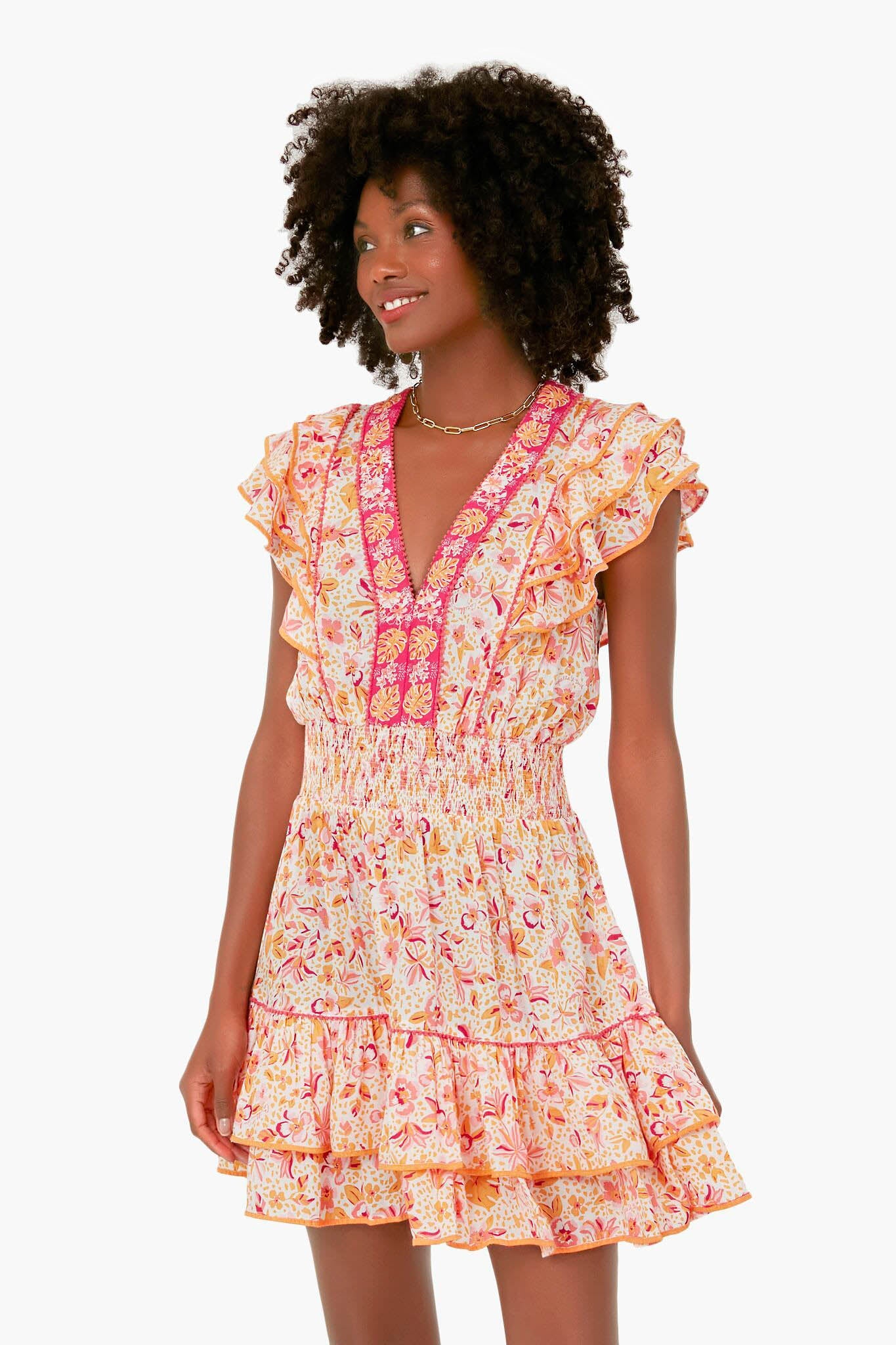 Pink Monaco Camila Mini Dress