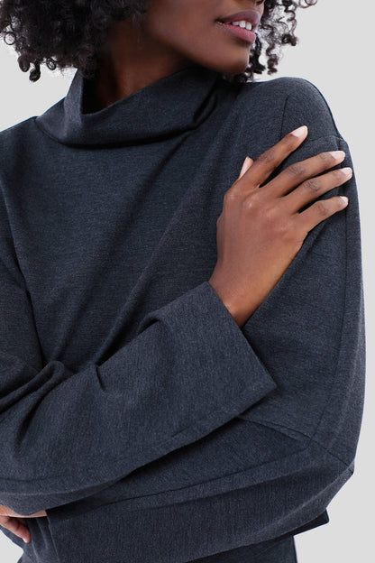 Heather Grey Binoche Top