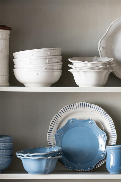 Chambray Berry & Thread Flared Cereal/Ice Cream Bowl