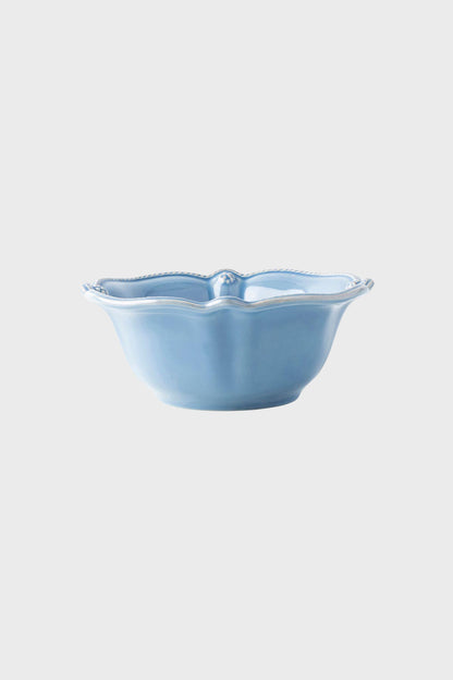 Chambray Berry & Thread Flared Cereal/Ice Cream Bowl