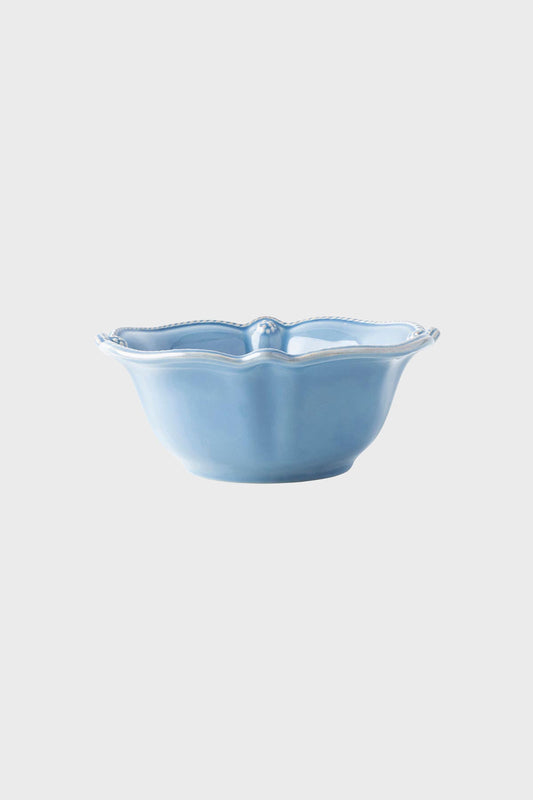 Chambray Berry & Thread Flared Cereal/Ice Cream Bowl